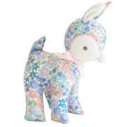 Baby Deer Rattle // Liberty Blue