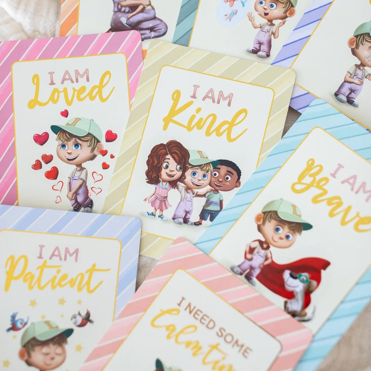 Loxley and his big emotions by Kyree Harvey, a beautiful hardcover book with affirmation cards included