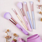 Oh Flossy 5 Piece Rainbow Makeup Brush Set
