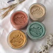 Glitter Playdough | White | Yellow | Purple | Mint | Blue | Pink